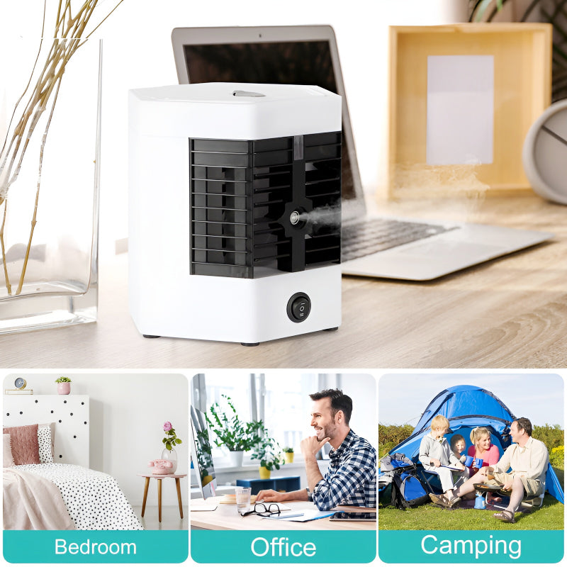 Ultra-Pro Arctic Cool Mini Portable Lightweight USB Air Cooler With 2x Cooling Power
